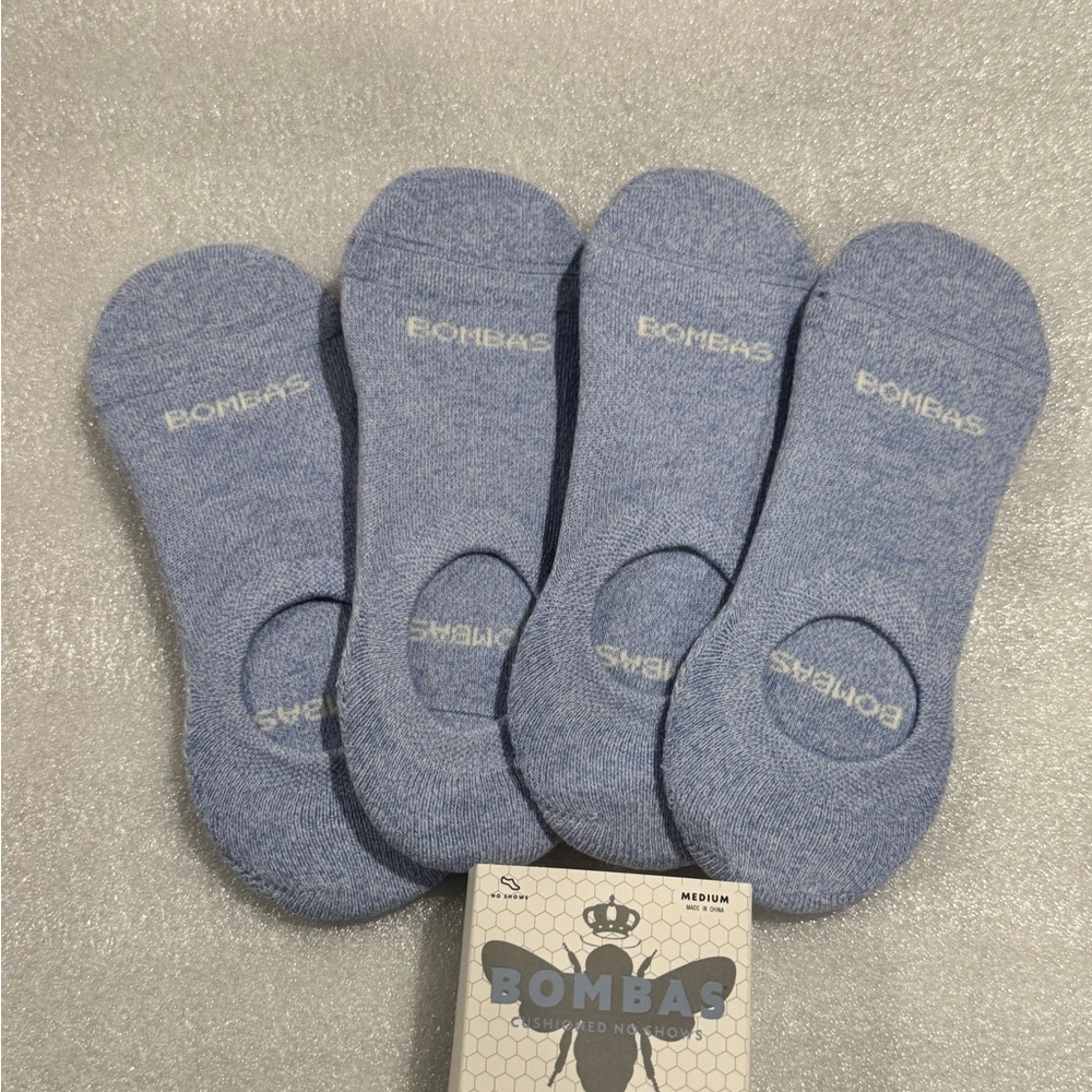Bombas Bright Lavender No-Show Socks for women 4 ct lot